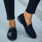 Schwarze Loafer - Nina