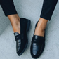 Schwarze Loafer - Nina