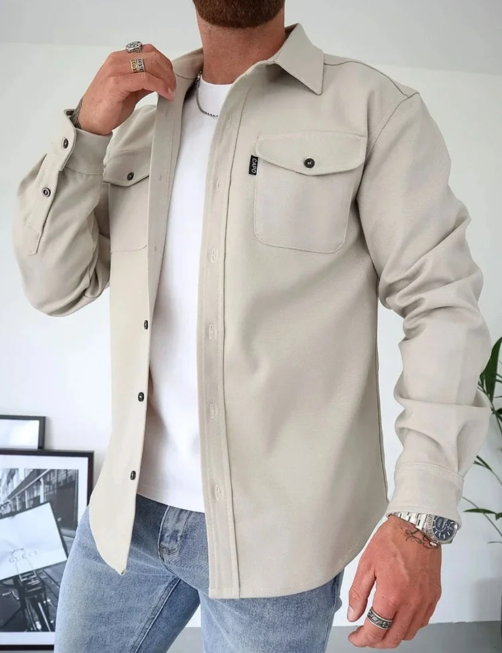 Kay - stylisches shirt für den herbst