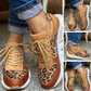 Trendige Sneaker mit Leopardenmuster & Chunky-Sohle