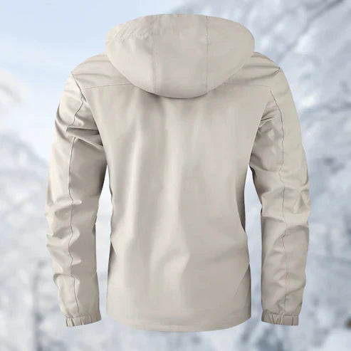 Wetterfeste Winterjacke Weiß – Markus