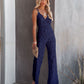 Weißer Spitzen-Jumpsuit - Clara