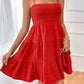 Isabella - Rotes Sommer-Swingkleid