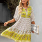 Sunflower Breeze - Gelbes Boho-Sommerkleid