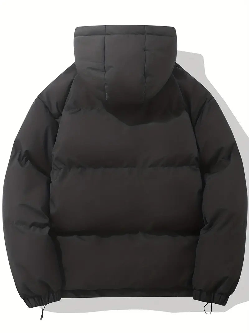 Winterjacke mit Kapuze Schwarz – Jonas