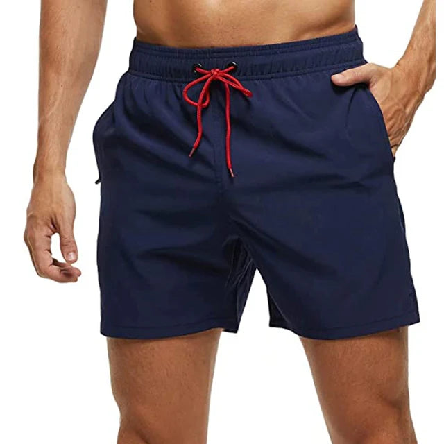 Liam - Olivgrüne Badeshorts Classic