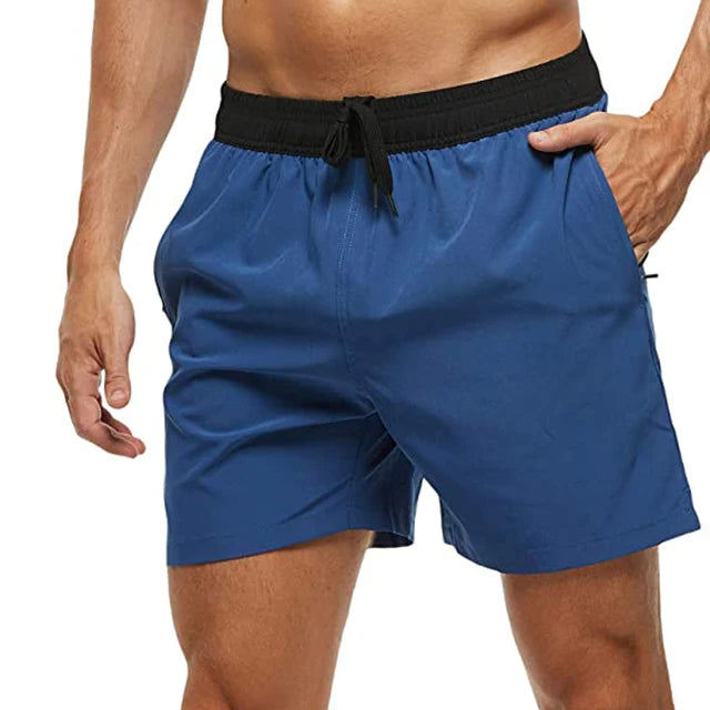 Liam - Olivgrüne Badeshorts Classic