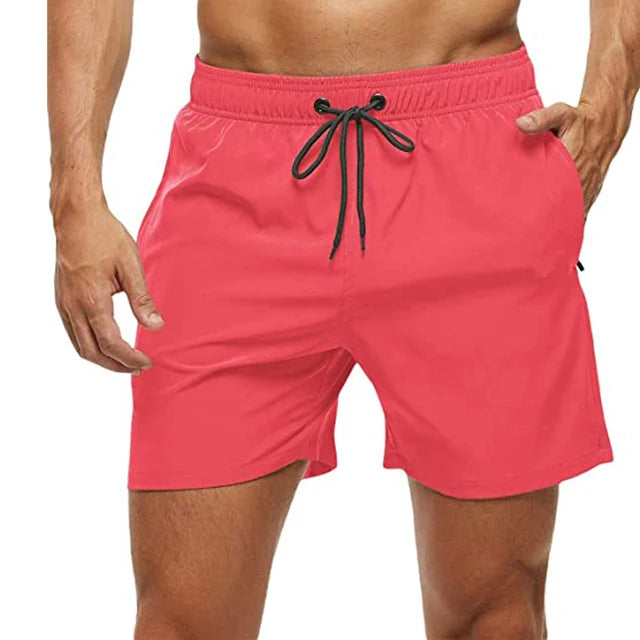 Liam - Olivgrüne Badeshorts Classic