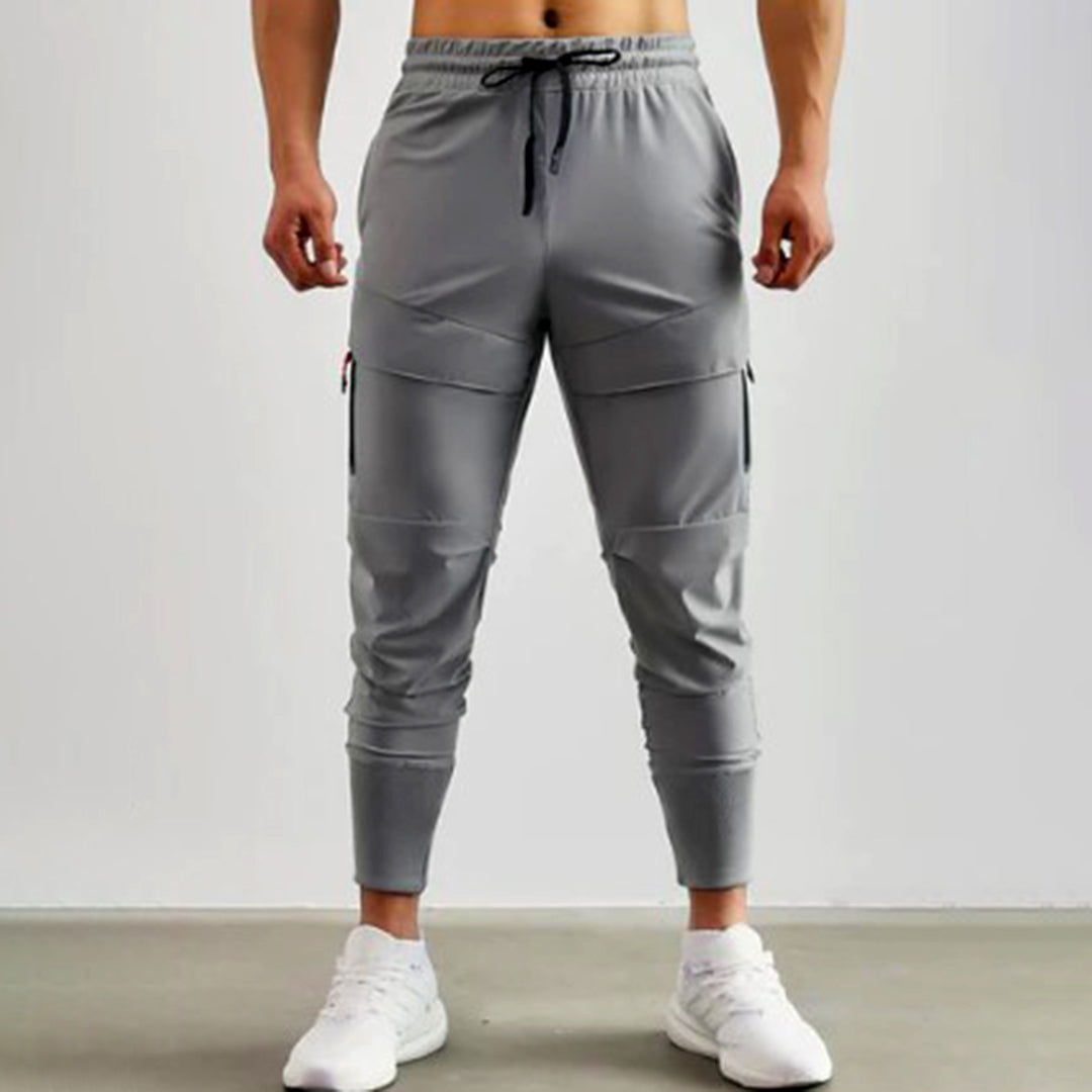 Max - Graue Slim-Fit Sport-Hose