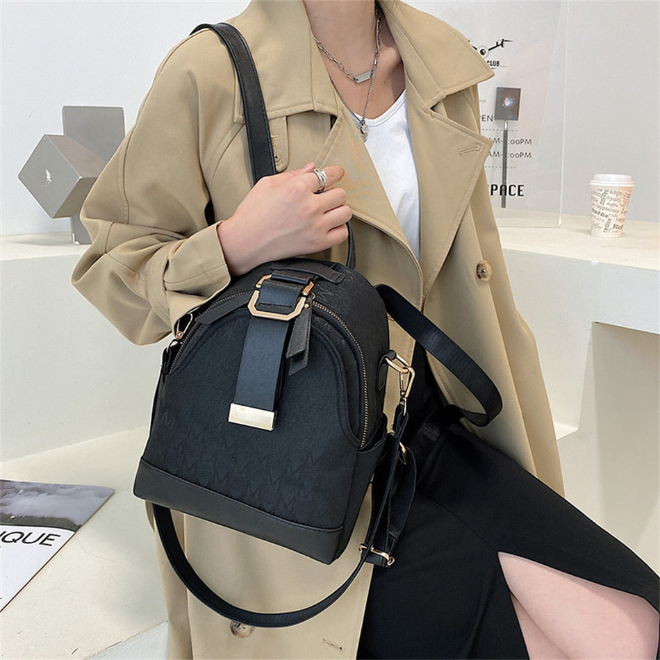 Eva - Beige Backpack Rucksack