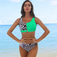 Nina - Stilvolles Bikini-Set mit Blattmuster