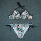 Lola – Schwarz Floral Bikini