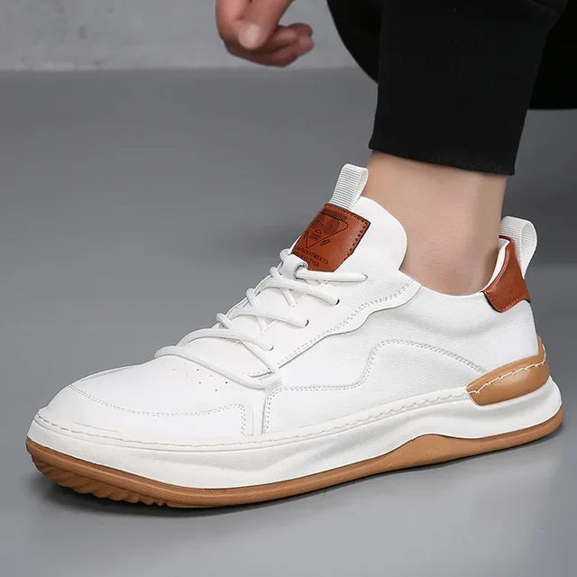 Eleganz mit Komfort- Elegante Herren-Ledersneaker