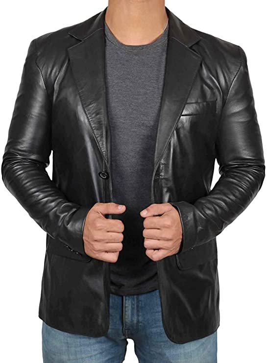 Eleganter Blazer-Jacke Schwarz – Max