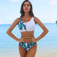 Nina - Stilvolles Bikini-Set mit Blattmuster