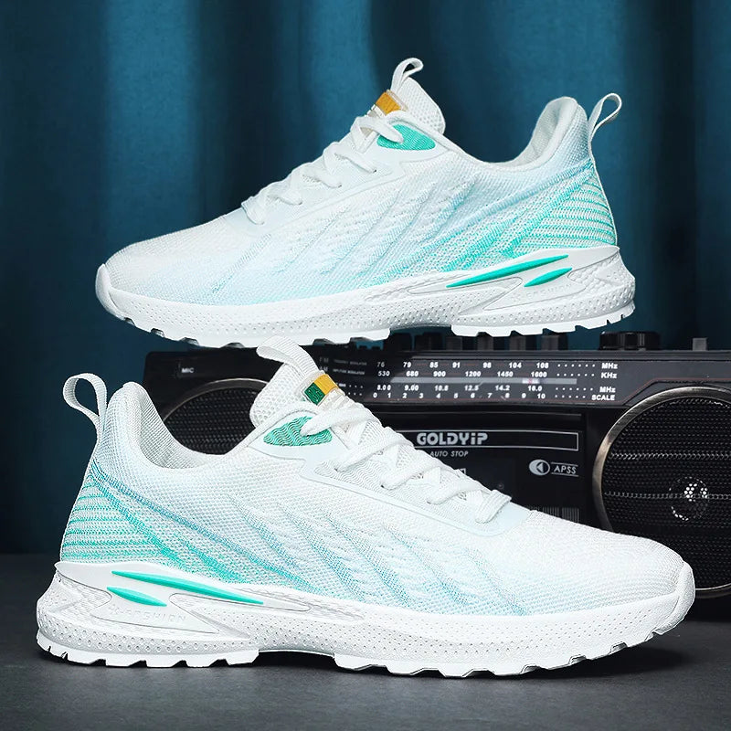 Lena - Aquamarin Leichtlauf Sneakers