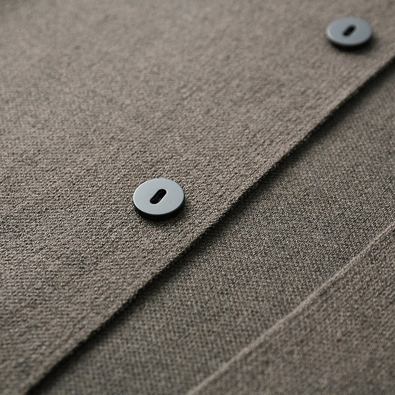 Schwarzer Cardigan mit Streifen-Details - Leon