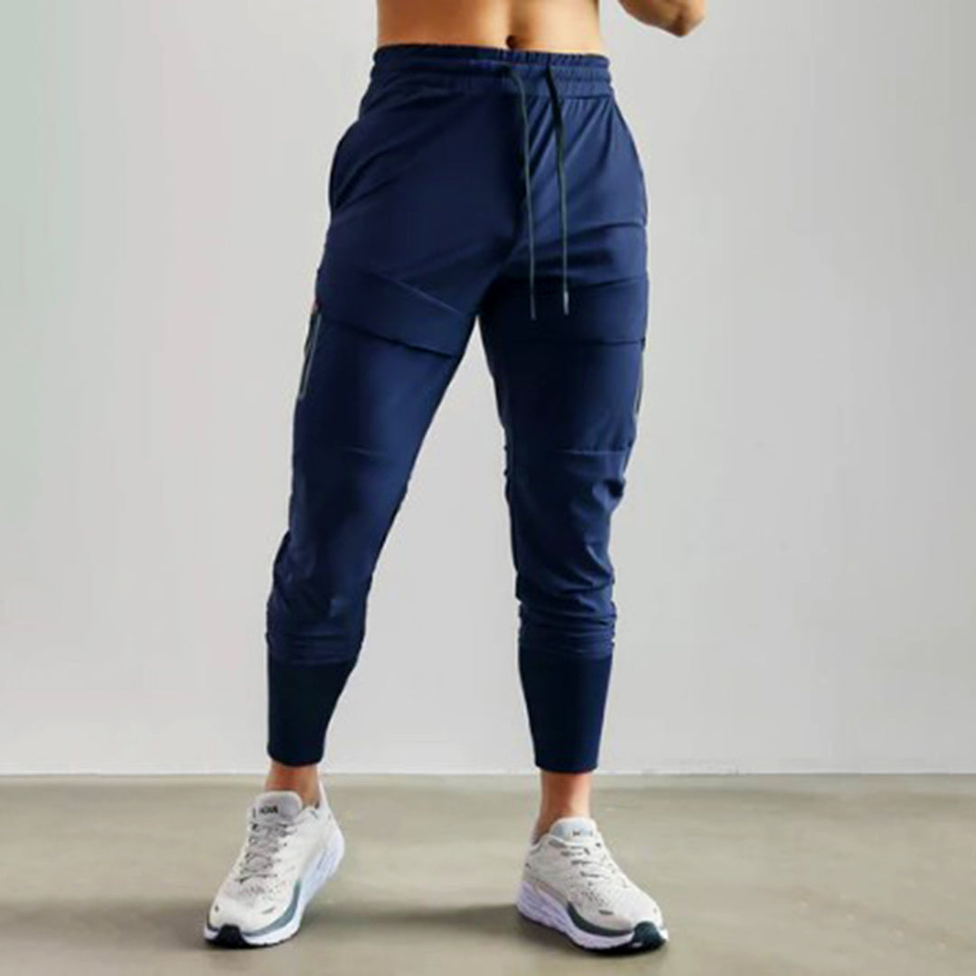 Max - Graue Slim-Fit Sport-Hose