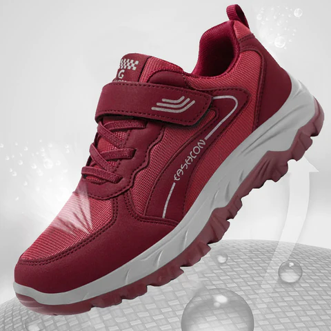 Ruby - Rote Vitality-Sneaker