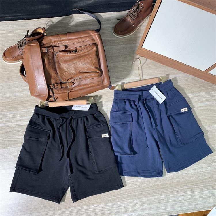 Navy Cargo Shorts - Leon