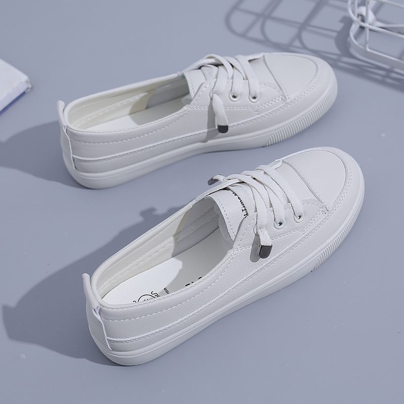 Klassische Weiße Low-Top Sneakers - Damen Ella