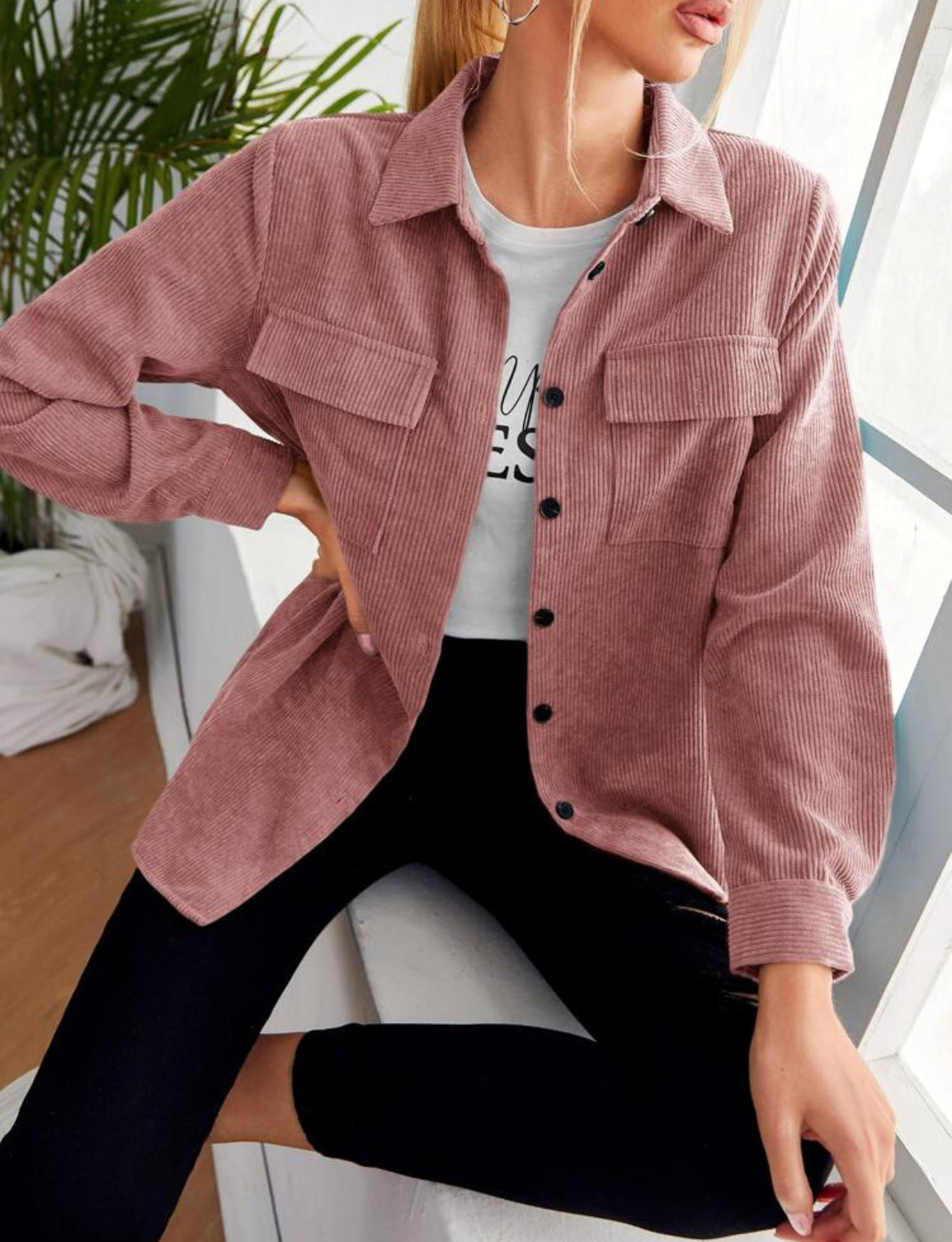 Rosa Cordjacke - Lena