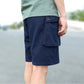 Navy Cargo Shorts - Leon