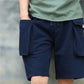 Navy Cargo Shorts - Leon