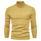 Klassischer Herren Rollkragenpullover Khaki - Leon