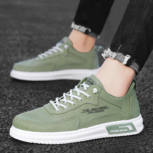 Verde - Olivgrüne Freizeit-Sneaker