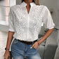 Lucia | Lace V-Neck Blouse - AMVIM