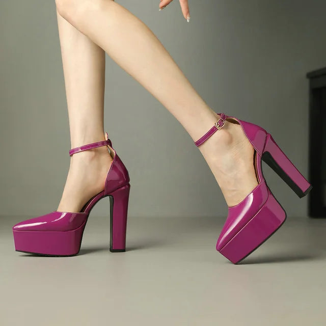 Sophia - Pinke Damen-Pumps