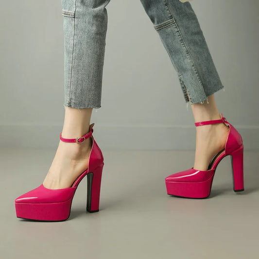 Sophia - Pinke Damen-Pumps