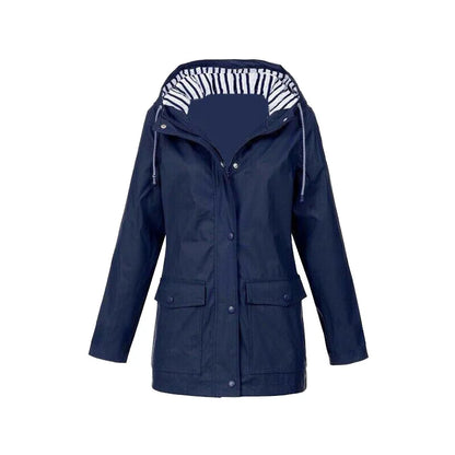 Leichte Windjacke Marineblau - Alina