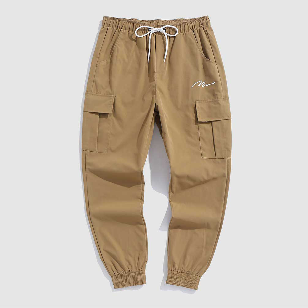 Idris - Khaki Cargo Pants