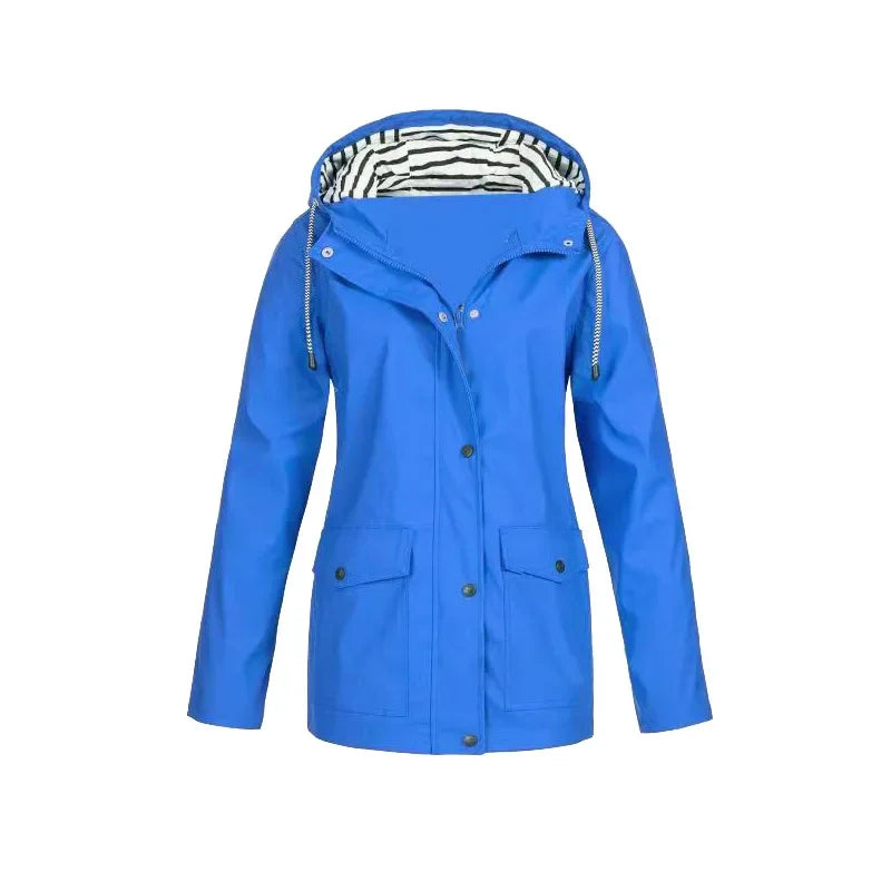 Leichte Windjacke Marineblau - Alina