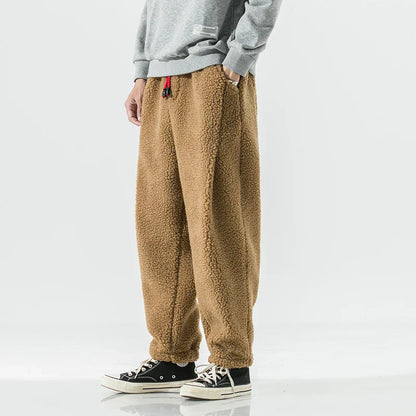 Fleece Sweatpants Khaki - Leo