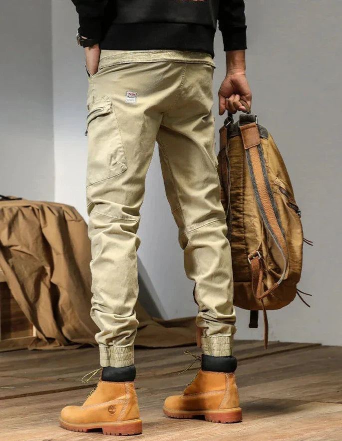 Khaki Cargo Jogginghose - Noah