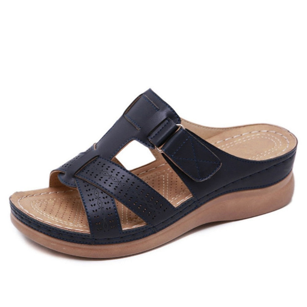 Orthopedic Extra Wide Fit Wedge Sandals