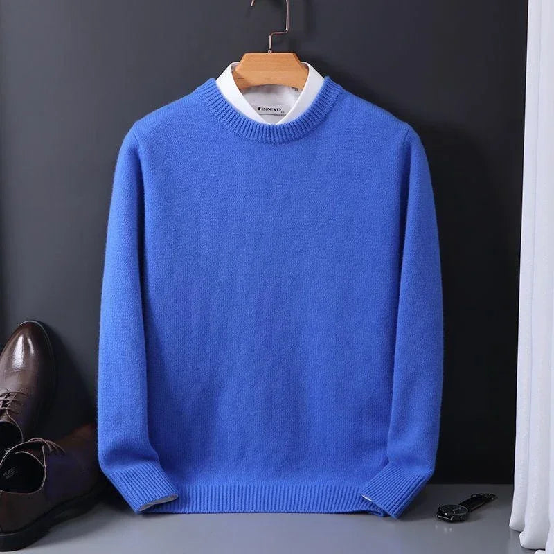 Leichter Pullover Hellblau - Luca