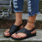 Eva - Urbane Eleganz Sandalen in Schwarz