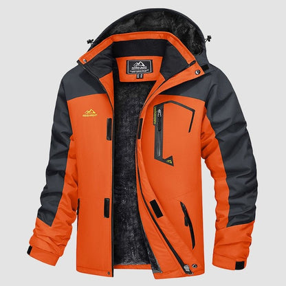 Arctic Shield Outdoorjacke Orange Grau - Max