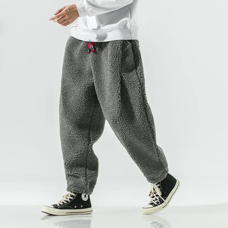 Fleece Sweatpants Khaki - Leo