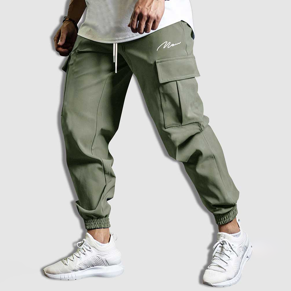 Idris - Khaki Cargo Pants