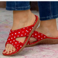 Lena Gelbe Polka-Dot Slipper