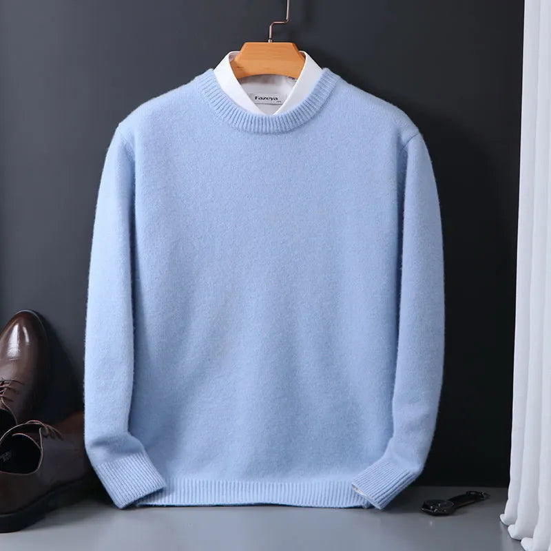 Hellblauer Pullover - Elias