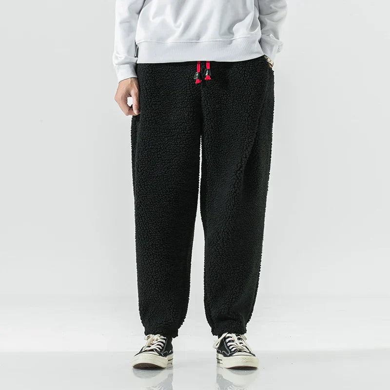 Fleece Sweatpants Khaki - Leo