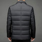 Elegante Leichte Daunenjacke Herren Schwarz – Marco