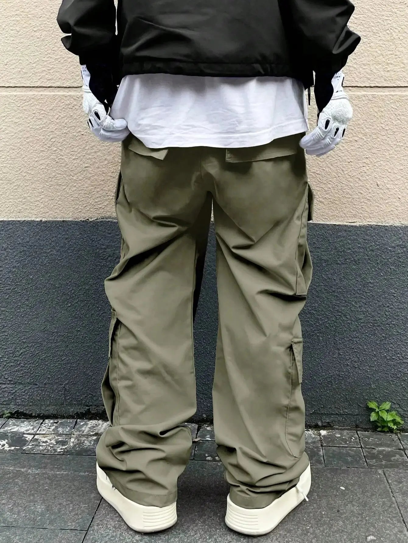 Noah - Schwarze Cargohose