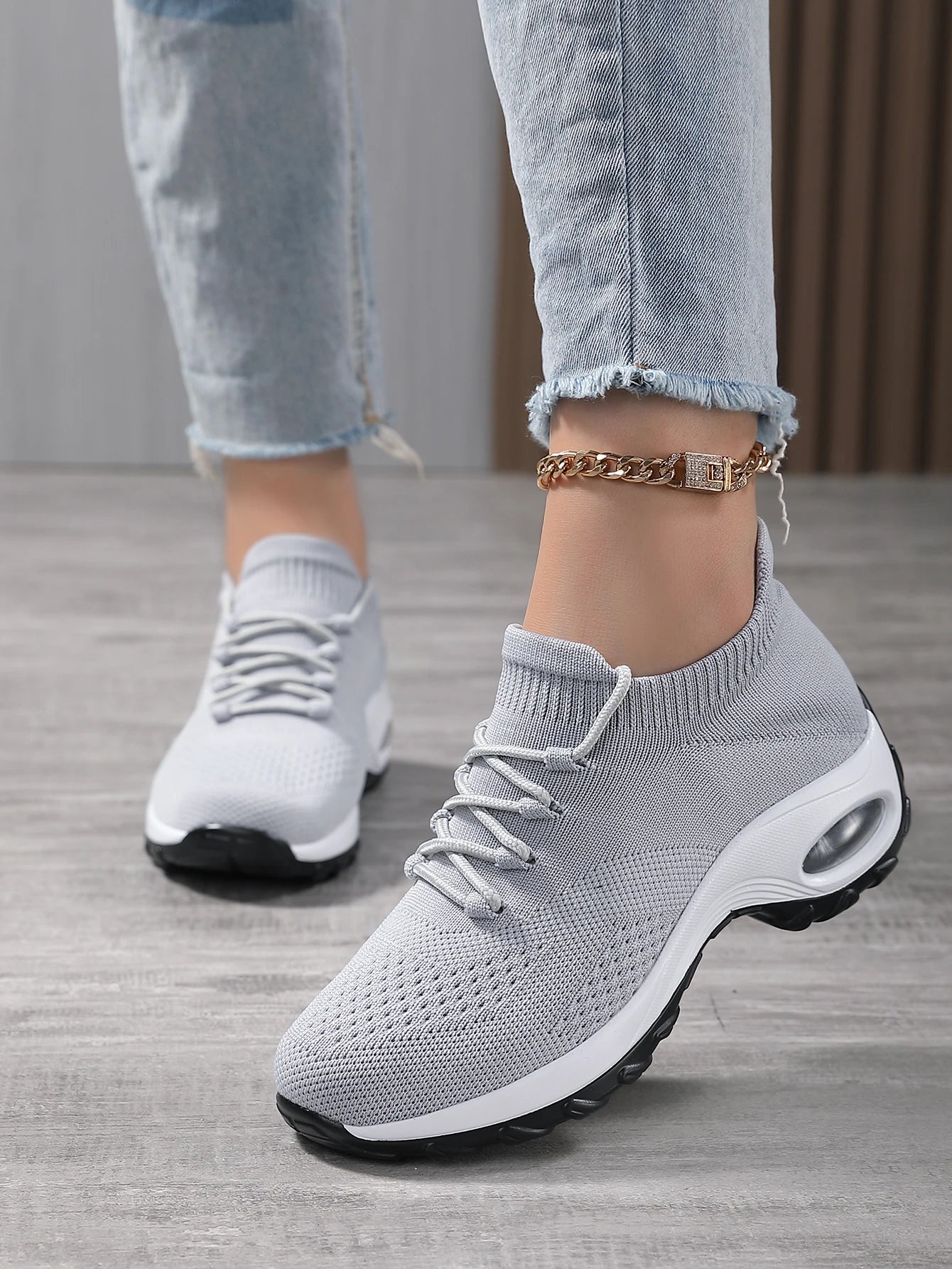 Sophie - Pinker Mesh Sneaker